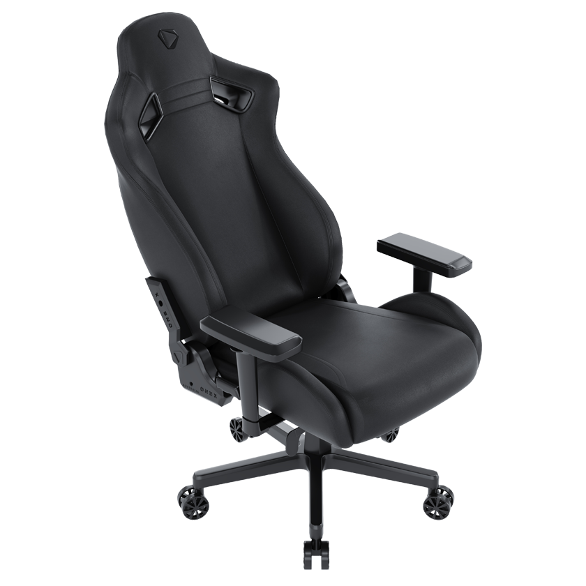 ONEX EV12 Real Leather Edition Gaming Chair - Black