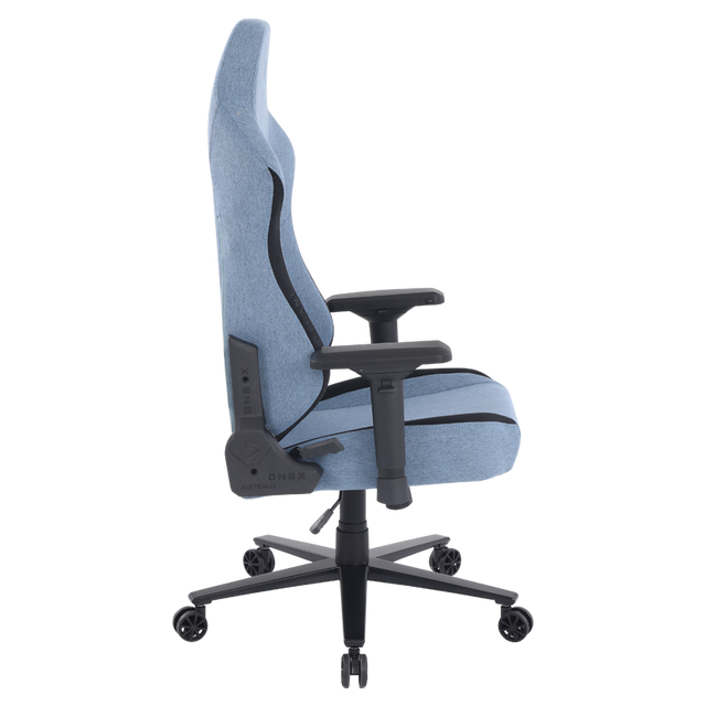 ONEX STC Elegant XL Series Gaming Chair - Cowboy w/ Short pile linen fabric